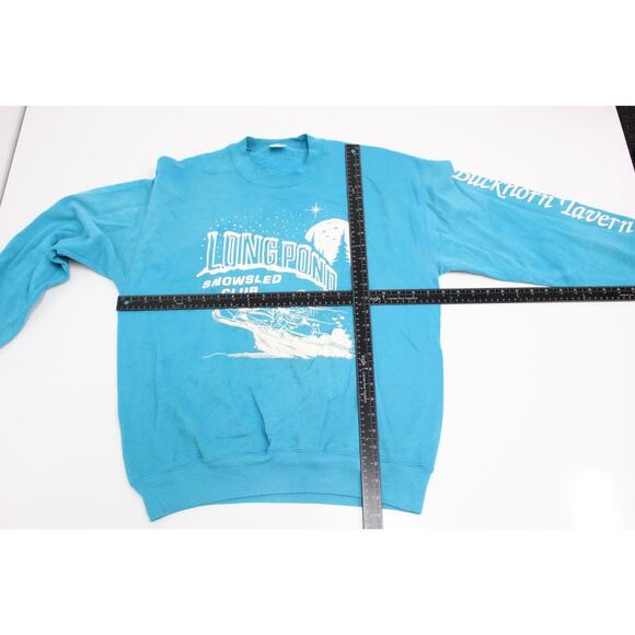 Vintage Long Pond Snowmobile Club Buckhorn Tavern Sweatshirt XL - Picture 4 of 6